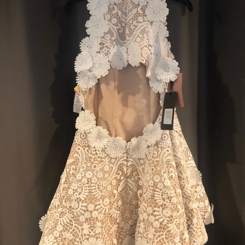Helen O’Connor Daisy Dress Ivory | Anthropologie Mini & Tunic Dresses - Picture 5 of 7